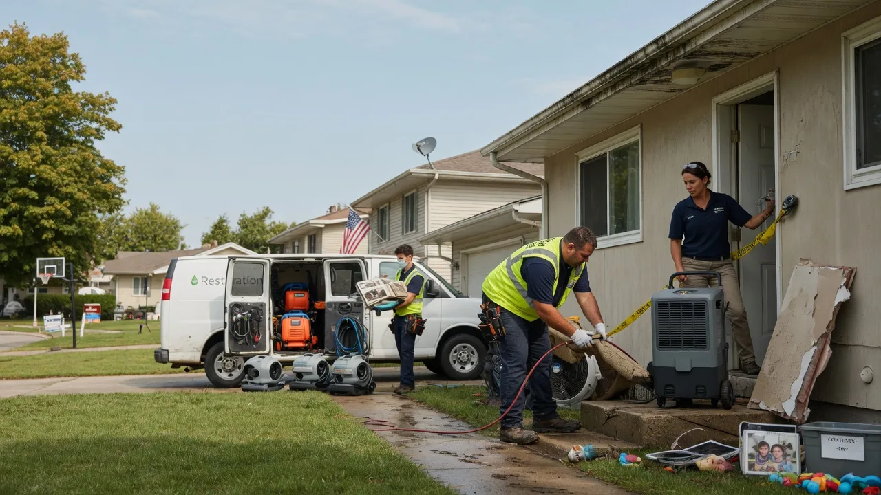 Water Damage Restoration in Vernon, IL near me